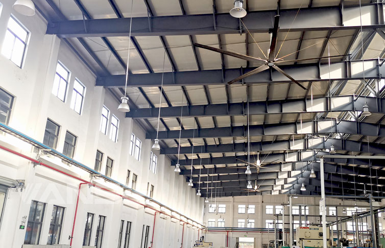 中國(guó)航天加工車(chē)間工業(yè)大風(fēng)扇